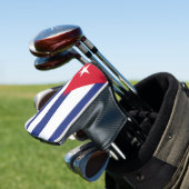 Kuba-Flagge Golf Headcover (In Situ)