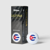 Kuba-Flagge Golfball (Verpackungen)
