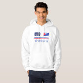 Kuba-Flagge Hoodie (Vorne ganz)