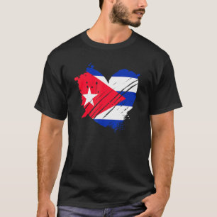Kuba-Flagge Ich Liebe Kuba Es Ist In Meiner Dna Fü T-Shirt