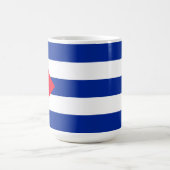 Kuba-Flagge Kaffeetasse (Mittel)