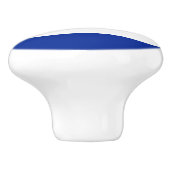 Kuba-Flagge Keramikknauf (Seitenansicht)