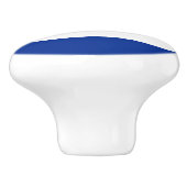 Kuba-Flagge Keramikknauf (Seitenansicht)