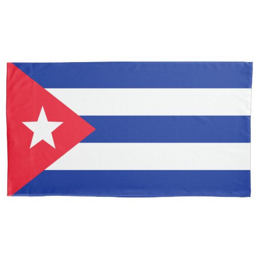 Kuba-Flagge Kissenbezug (Vorderseite)