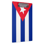 Kuba-Flagge Klemmbrett (Rechts)