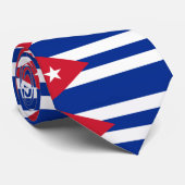 Kuba-Flagge Krawatte (Gerollt)
