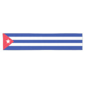 Kuba-Flagge Kurzer Tischläufer (Horizontal)
