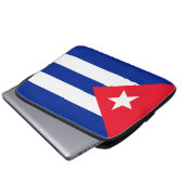 Kuba-Flagge Laptopschutzhülle (Vorne Knopf)