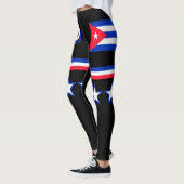 Kuba-Flagge Leggings (Links)