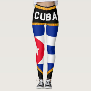 Kuba-Flagge Leggings
