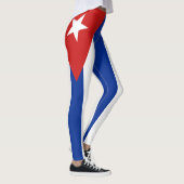 Kuba-Flagge Leggings (Rechts)