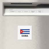 Kuba-Flagge Magnet (In Situ (Geschirrspüler))
