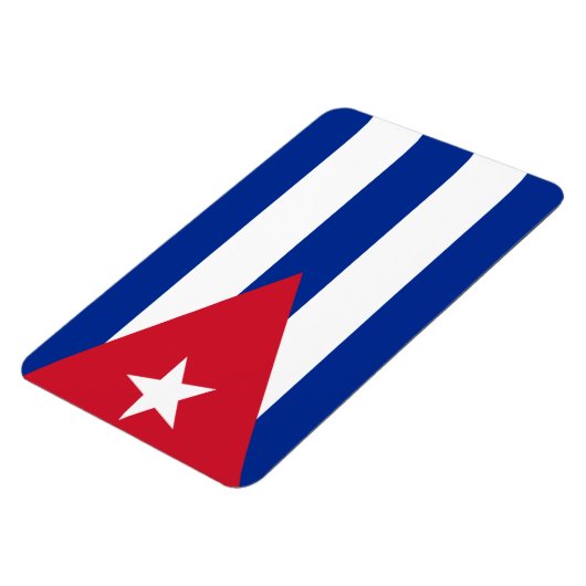 Kuba-Flagge Magnet (Linke Seite)