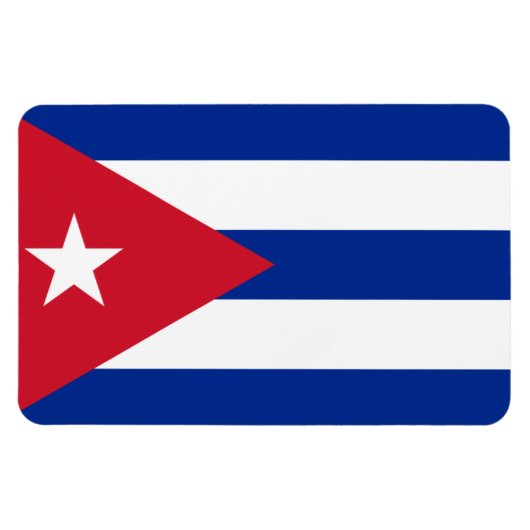 Kuba-Flagge Magnet (Horizontal)