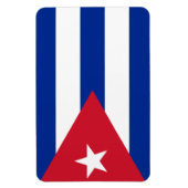 Kuba-Flagge Magnet (Vertikal)
