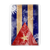 Kuba-Flagge Magnet (Vertikal)