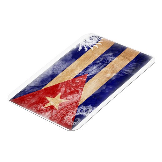 Kuba-Flagge Magnet (Linke Seite)