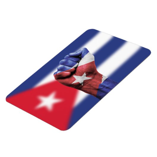 Kuba-Flagge Magnet (Linke Seite)