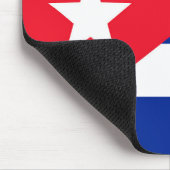 Kuba-Flagge Mousepad (Ecke)