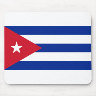 Kuba-Flagge Mousepad