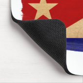 Kuba-Flagge Mousepads (Ecke)
