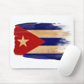 Kuba-Flagge Mousepads (Mit Mouse)