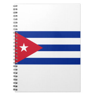 Kuba-Flagge Notizblock