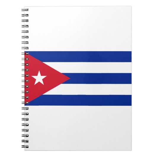 Kuba-Flagge Notizblock (Vorderseite)