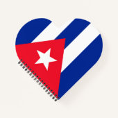 Kuba-Flagge Notizblock (Vorderseite)