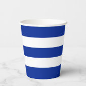 Kuba-Flagge Pappbecher (Rückseite)