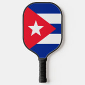 Kuba-Flagge Pickleball Schläger (Vorderseite)