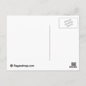 Kuba-Flagge Postkarte (Rückseite)