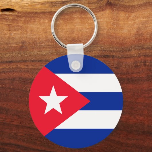 Kuba-Flagge Schlüsselanhänger (Rückseite)