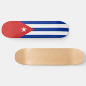 Kuba-Flagge Skateboard (Horizontal)