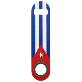 Kuba-Flagge Speed Flaschenöffner (Vorderseite)