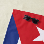 Kuba-Flagge Strandtuch (Beispiel)