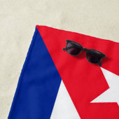 Kuba-Flagge Strandtuch (Beispiel)