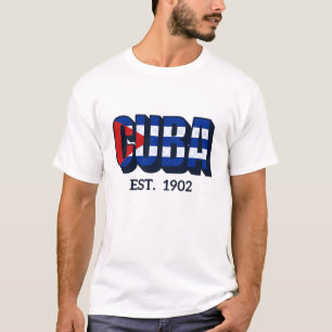 Kuba-Flagge T-Shirt