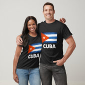Kuba-Flagge T-Shirt (Unisex)