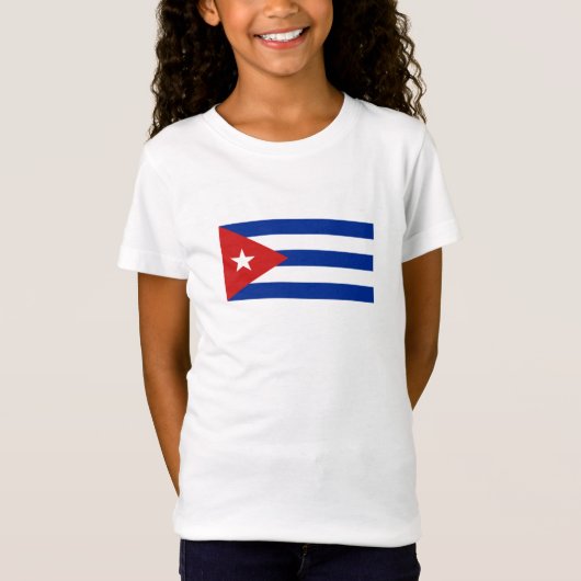 Kuba-Flagge T-Shirt (Vorderseite)