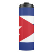 Kuba-Flagge Thermosbecher (Vorderseite)