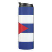 Kuba-Flagge Thermosbecher (Nach rechts gedreht)
