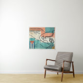 Kuba-Flagge Wandteppich (Beispiel (Horizontal))