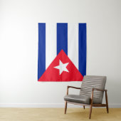Kuba-Flagge Wandteppich (Beispiel)