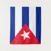 Kuba-Flagge Wandteppich (Vorderseite)
