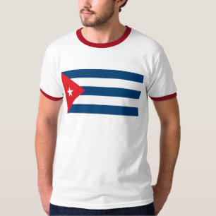Kuba-Flaggen-T - Shirt