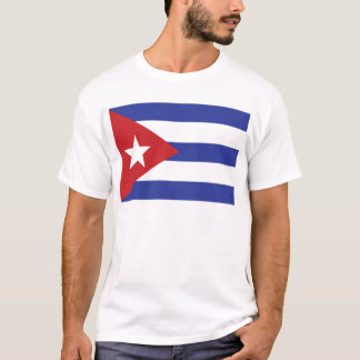 Kuba-Flaggenillustration T-Shirt