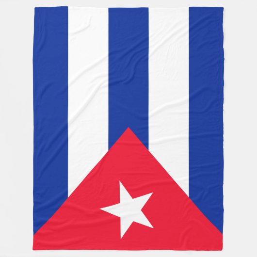 Kuba Fleecedecke (Vorderseite)