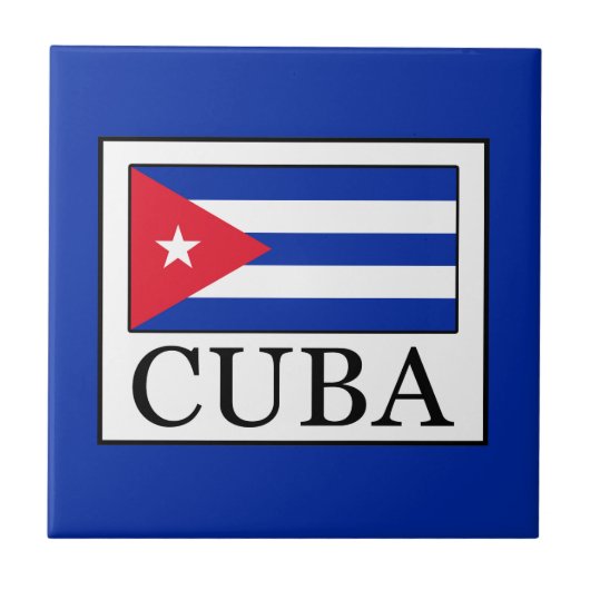 Kuba Fliese (Vorderseite)