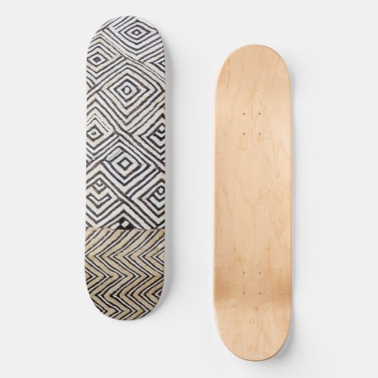 Kuba Geometric | Skateboard (Vorderseite)